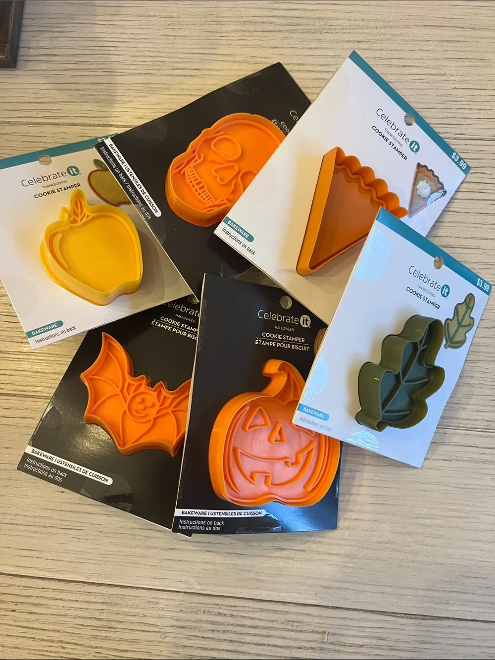 Celebrate It Orange Pumpkin Cookie Stamper